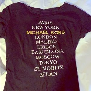Black Michael Kors T-shirt!